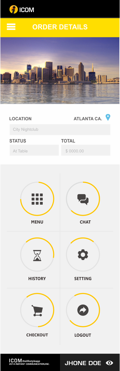 App Design by Silverfox Studio for Instant Communication, INC | Design #5120681