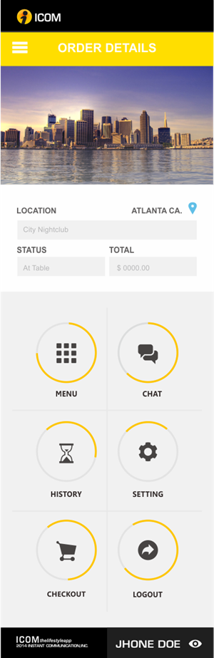App Design by Silverfox Studio for Instant Communication, INC | Design: #5120681