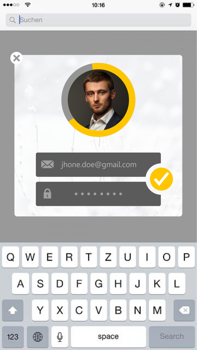 App Design by Silverfox Studio for Instant Communication, INC | Design #5120859