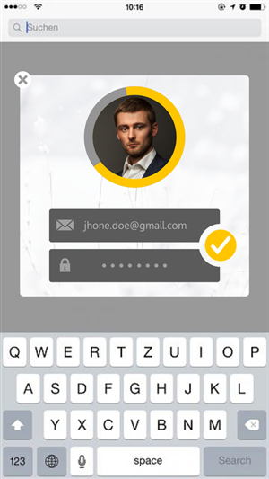 App Design by Silverfox Studio for Instant Communication, INC | Design: #5120859