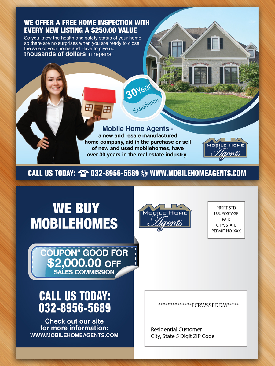 Postcard Design by Sarmishtha Chattopadhyay_loginchange for this project | Design #5216805