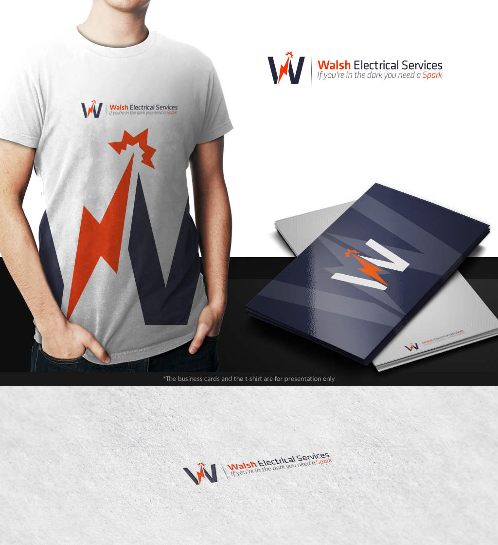 Diseño de Logo por JohnM. para Walsh Electrical Services | Diseño #5000243