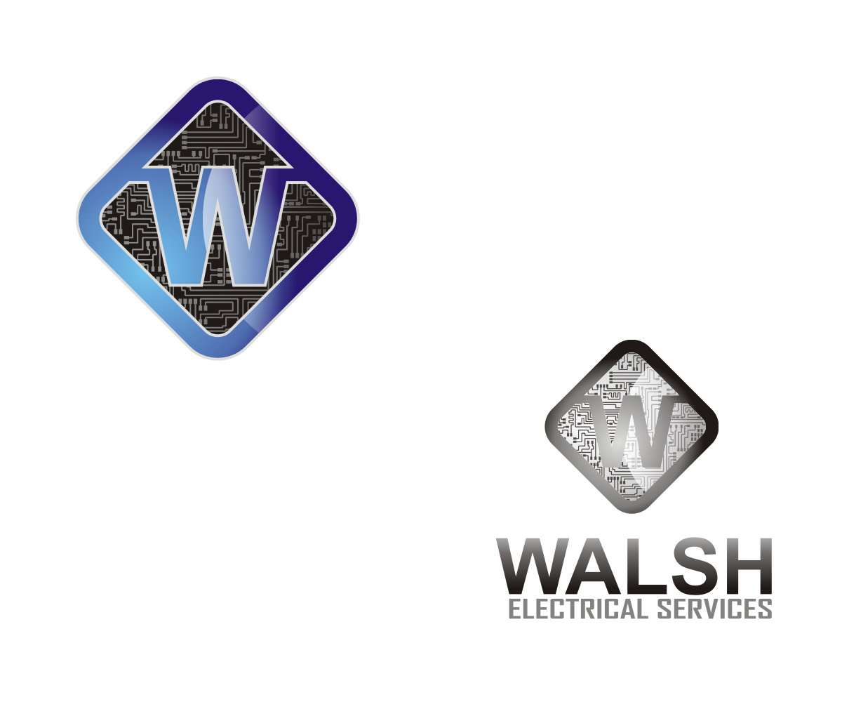 Logo Design by czhrt for Walsh Electrical Services | Design #5059215