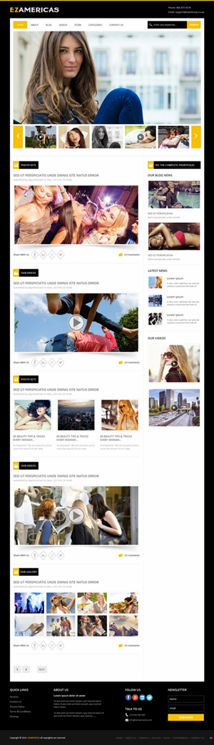 Web Design par pb pour ce projet | Design : #5011266