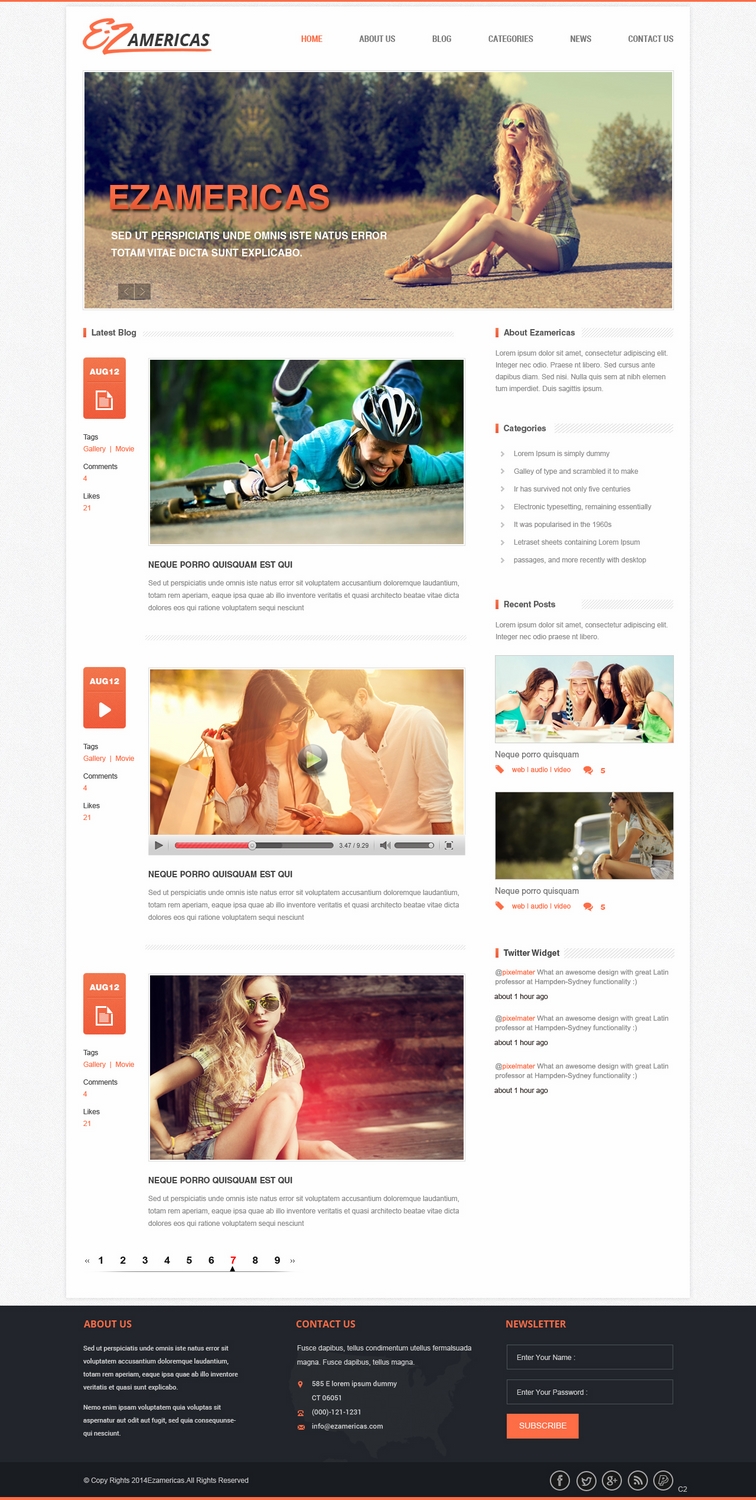 Web Design by pb for this project | Design #5011283