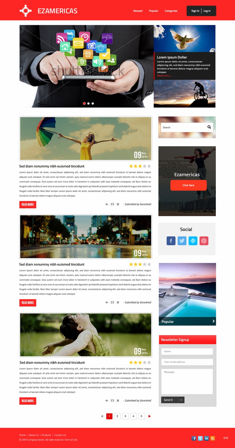 Web Design by pb for this project | Design #5011287