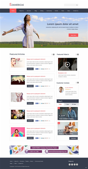 Web Design par pb pour ce projet | Design : #5011297