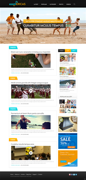 Web Design par pb pour ce projet | Design : #5011298