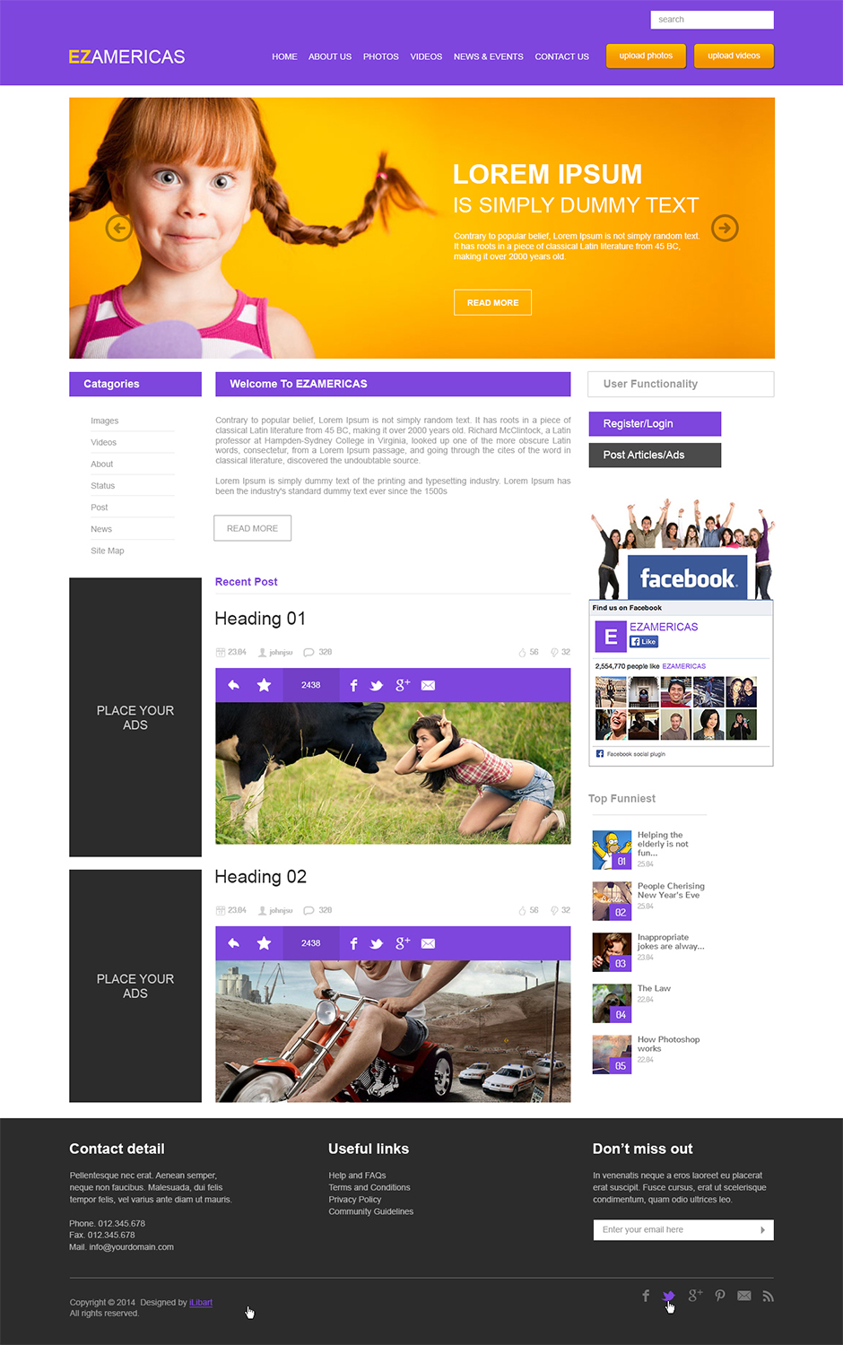 Web Design by iLibart for this project | Design #5032572