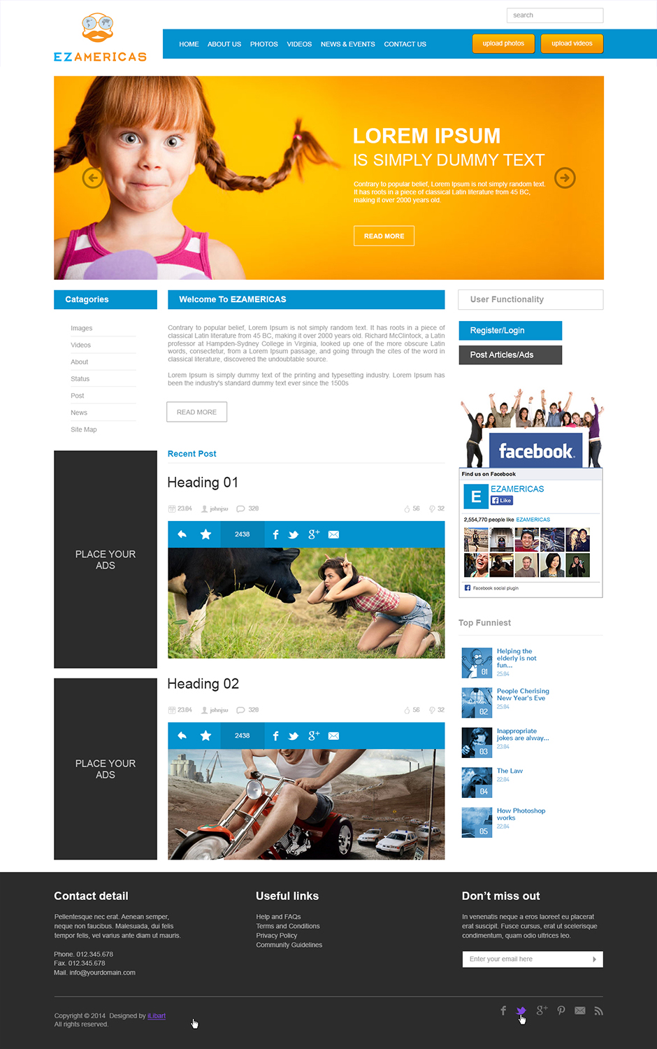 Web Design par iLibart pour ce projet | Design #5032743