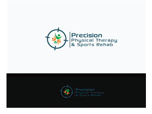 Precision Physical Therapy and Sports Rehab | Logo Design by jaime.sp