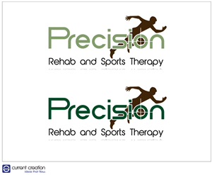 Logo Design by Current Creation for Precision Rehab and Sports Therapy | Design: #1412431