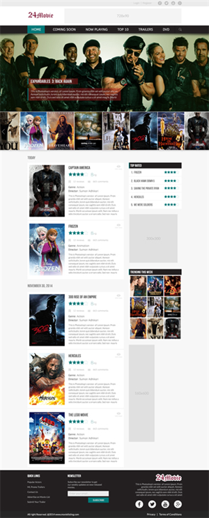 Web Design by CinqSnipe