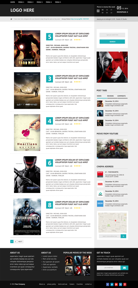 Web Design by Silverfox Studio for this project | Design #5031950