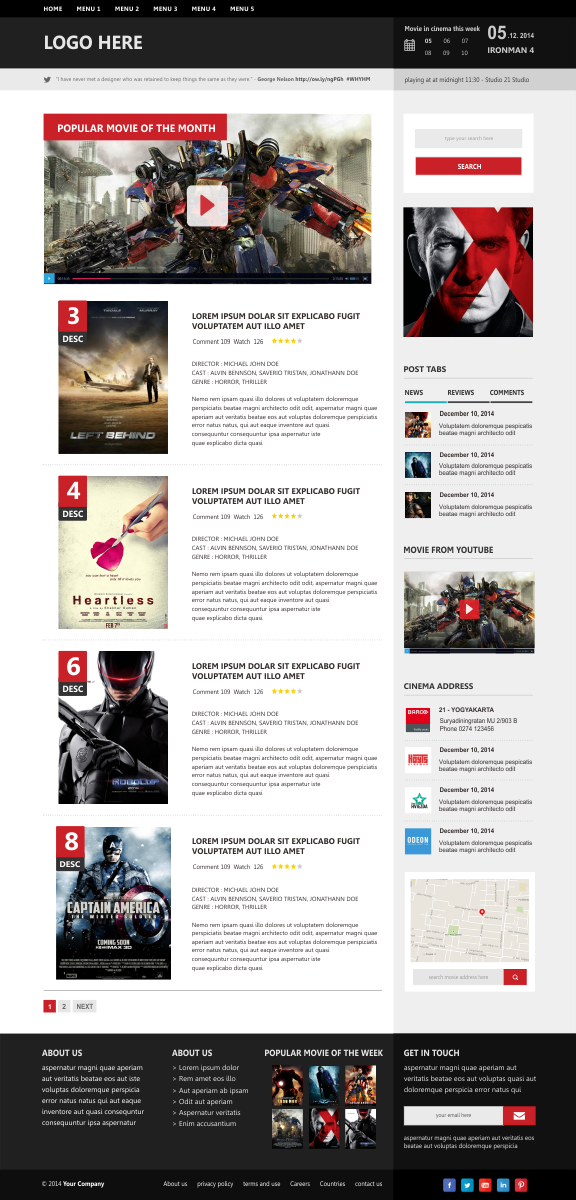 Web Design by Silverfox Studio for this project | Design #5032151