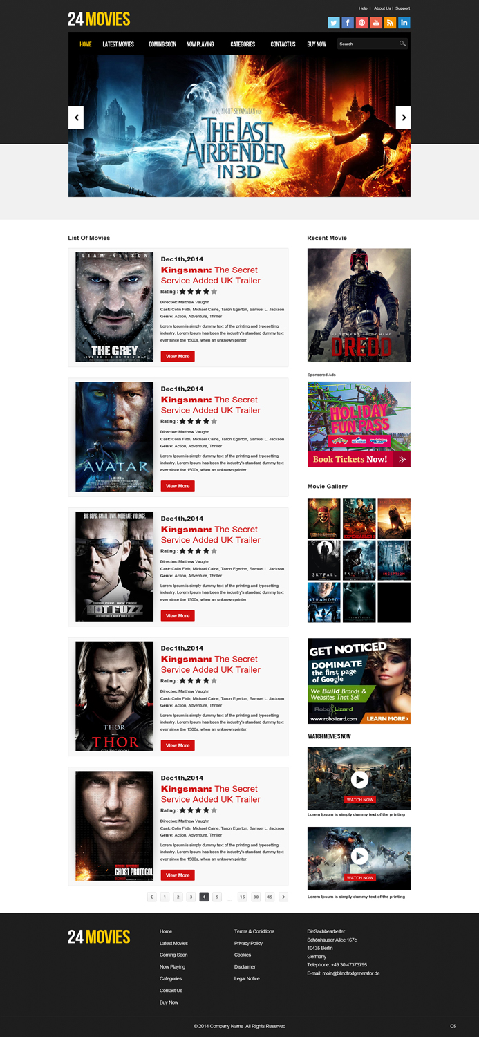 Web Design by pb for this project | Design #5011089