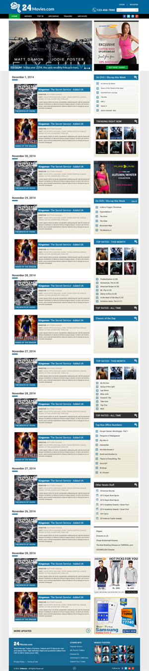 Web Design par Sbss pour ce projet | Design : #5014881