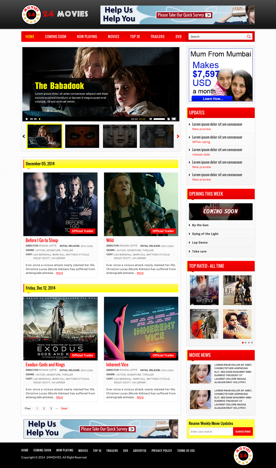 Web Design by Sbss for this project | Design #5026164
