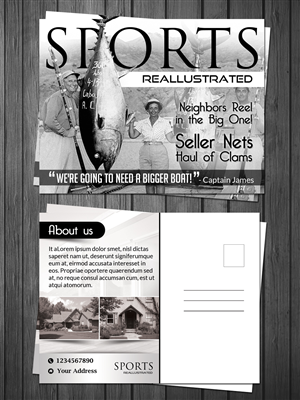 Postcard Design by debdesign