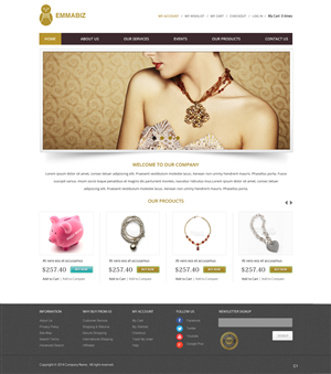 Web Design by pb for this project | Design: #5011117
