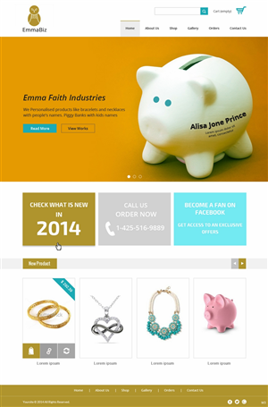 Web Design by pb for this project | Design: #5011173