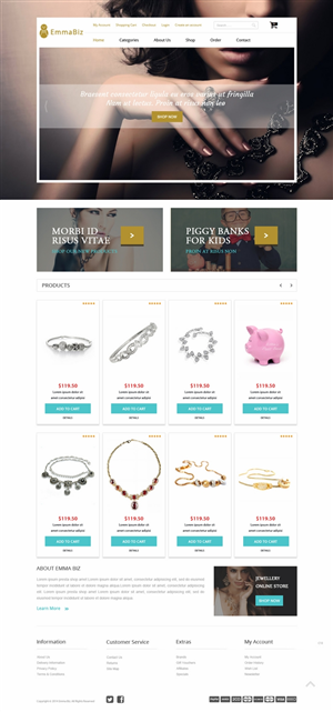 Web Design by pb for this project | Design: #5011185