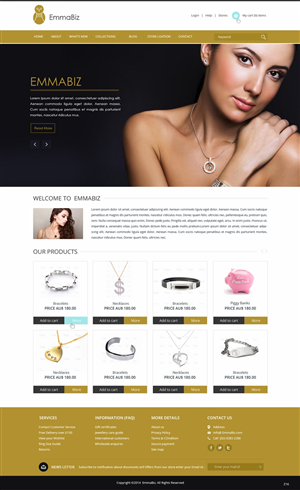 Web Design by pb for this project | Design: #5011202