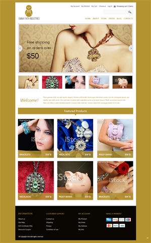 Web Design by pb for this project | Design: #5011204