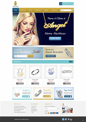 Web Design by pb for this project | Design: #5011214