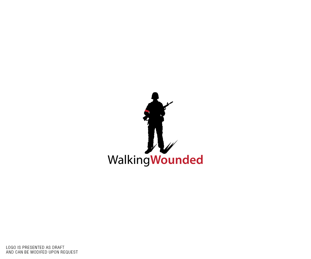 Logo Design by Professor P for Fund For the Walking Wounded | Design #4998494