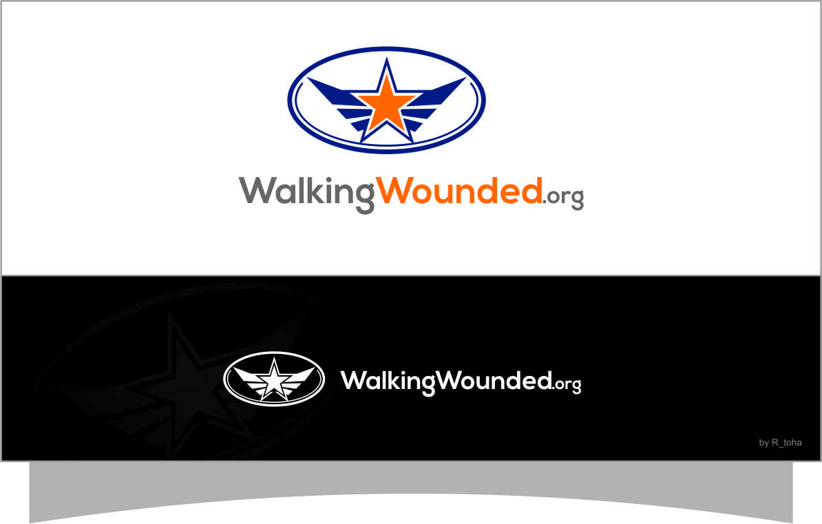 Logo Design by r-toha for Fund For the Walking Wounded | Design #5007084