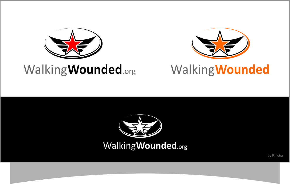 Logo Design by r-toha for Fund For the Walking Wounded | Design #5007102