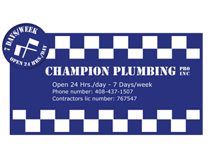 Graphic Design by bliberas for Champion Plumbing Pro Inc. | Design: #1405789