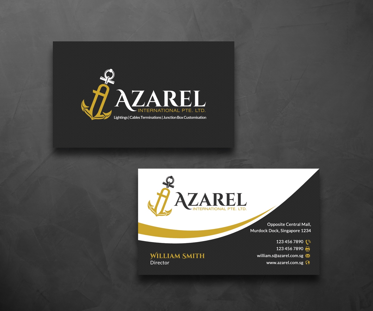 Business Card Design by Sarah Haroon for this project | Design #5141046
