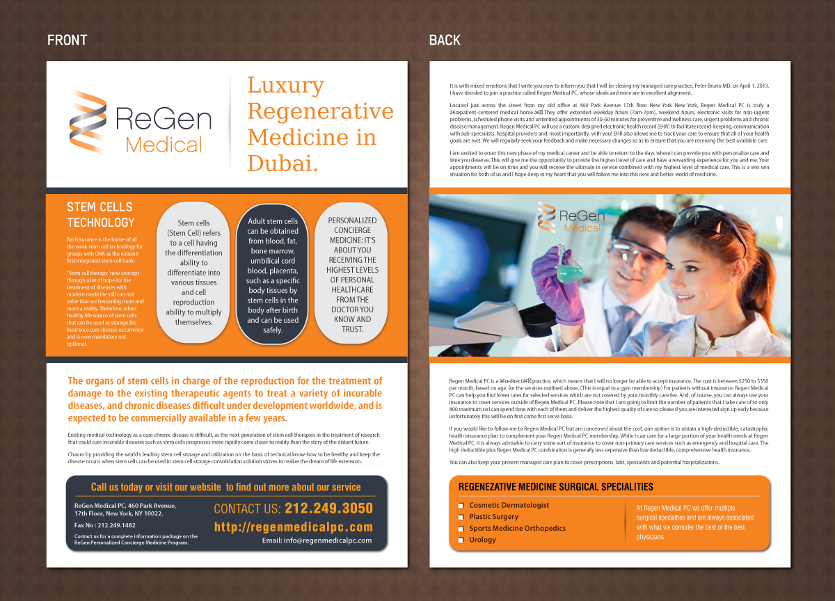 Brochure Design by meet007 for this project | Design #5007627