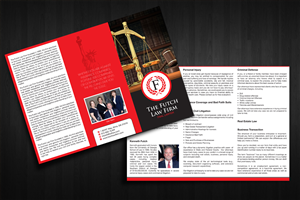 Broschüren-Design von decorusads für The Futch Law Firm | Design #5081760
