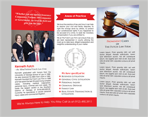 Broschüren-Design von  Adylhere für The Futch Law Firm | Design #5102615