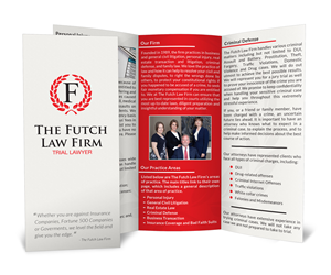 Brochure Design by neboica for The Futch Law Firm | Design: #5047445
