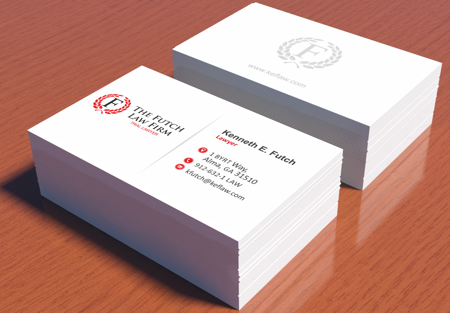 Design de Brochure par GRS Designs pour The Futch Law Firm | Design #5059177
