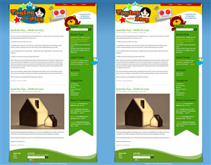 Diseño Wordpress por Ardianet para Toying With Play | Diseño: #1453701