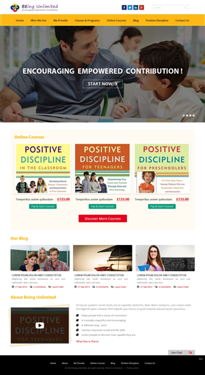 WordPress-Design von pb für dieses Projekt | Design: #5344776