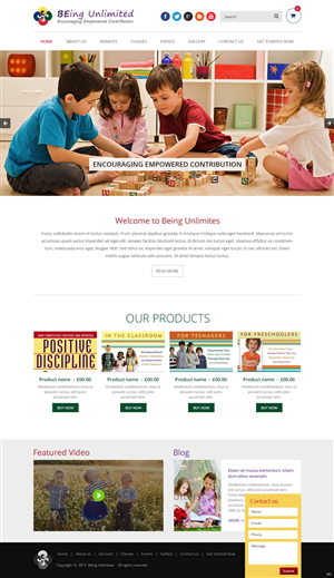 WordPress-Design von pb für dieses Projekt | Design: #5344796
