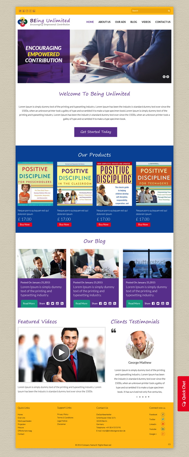 Wordpress Design by pb for this project | Design #5368163