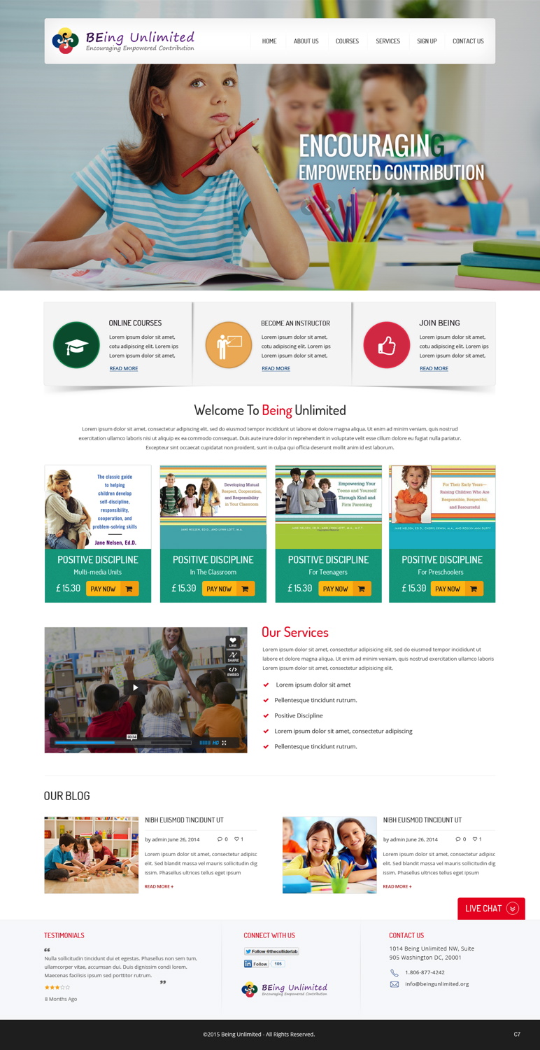 Wordpress Design by pb for this project | Design #5409746