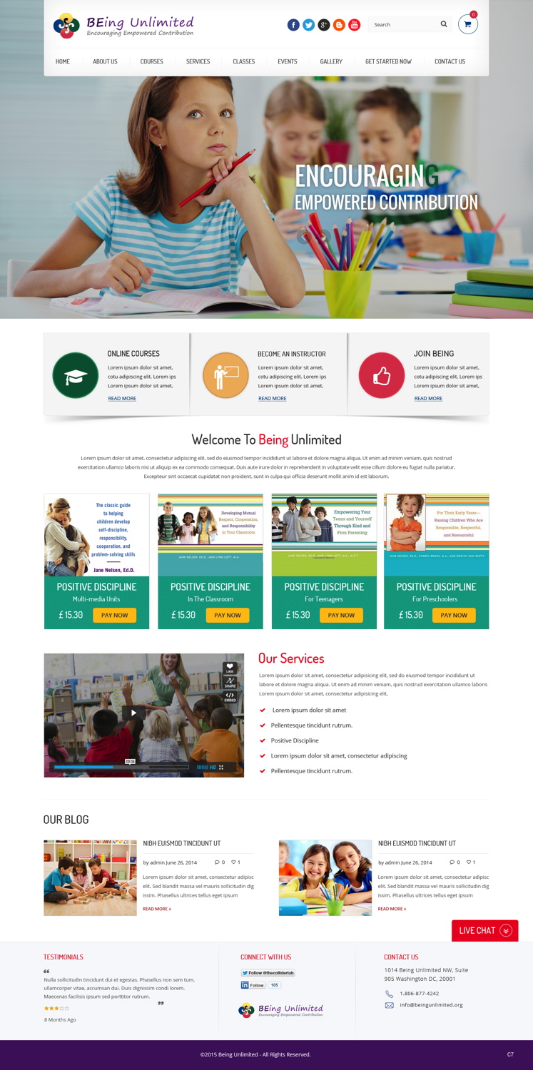 Diseño Wordpress por pb para este proyecto | Diseño #5419845