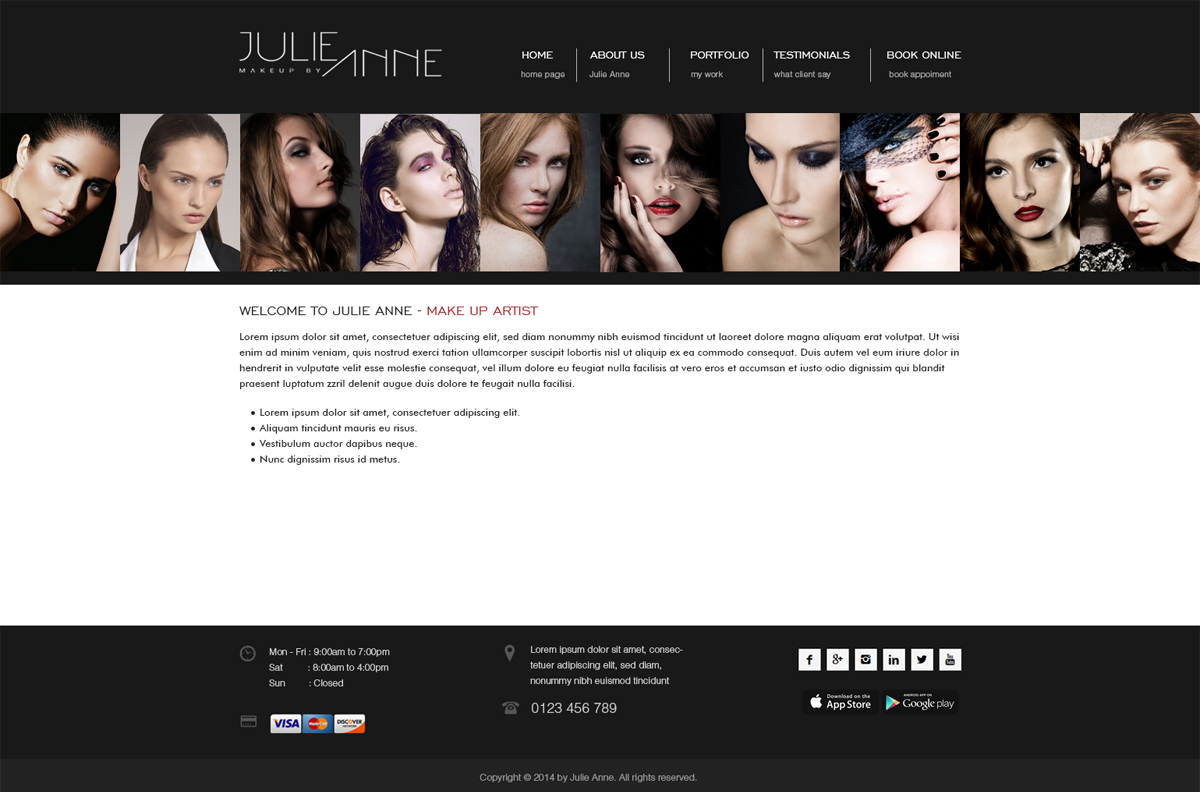 Web Design by juca for this project | Design #5082369
