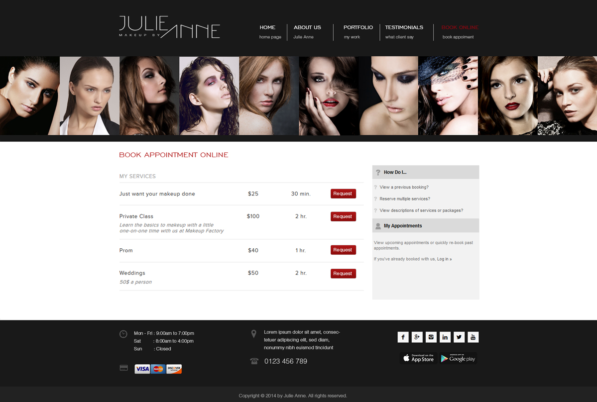 Web Design by juca for this project | Design #5082845