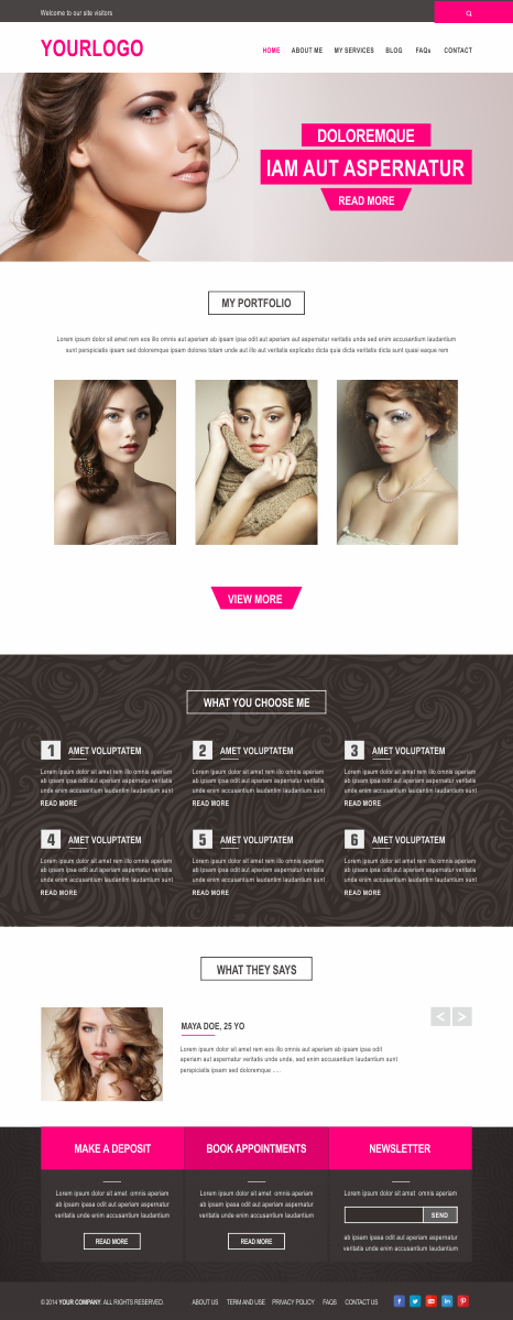 Web Design by Silverfox Studio for this project | Design #5082626