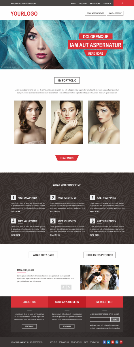 Web Design by Silverfox Studio for this project | Design #5082628