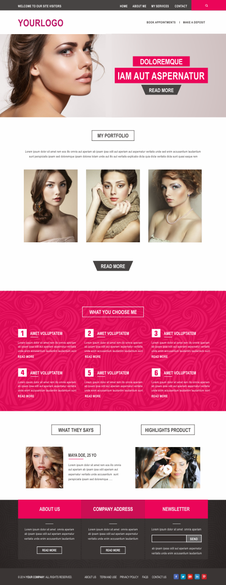 Web Design by Silverfox Studio for this project | Design #5082630